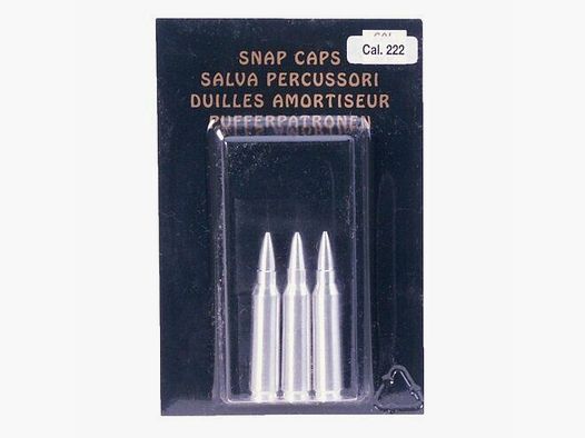 Fritzmann Pufferpatronen (3er Pack) Kaliber 8x57 IS