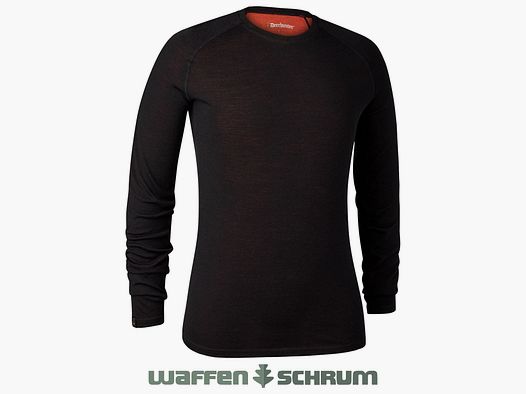 Deerhunter Canottiera Quinn Merino Black Oak