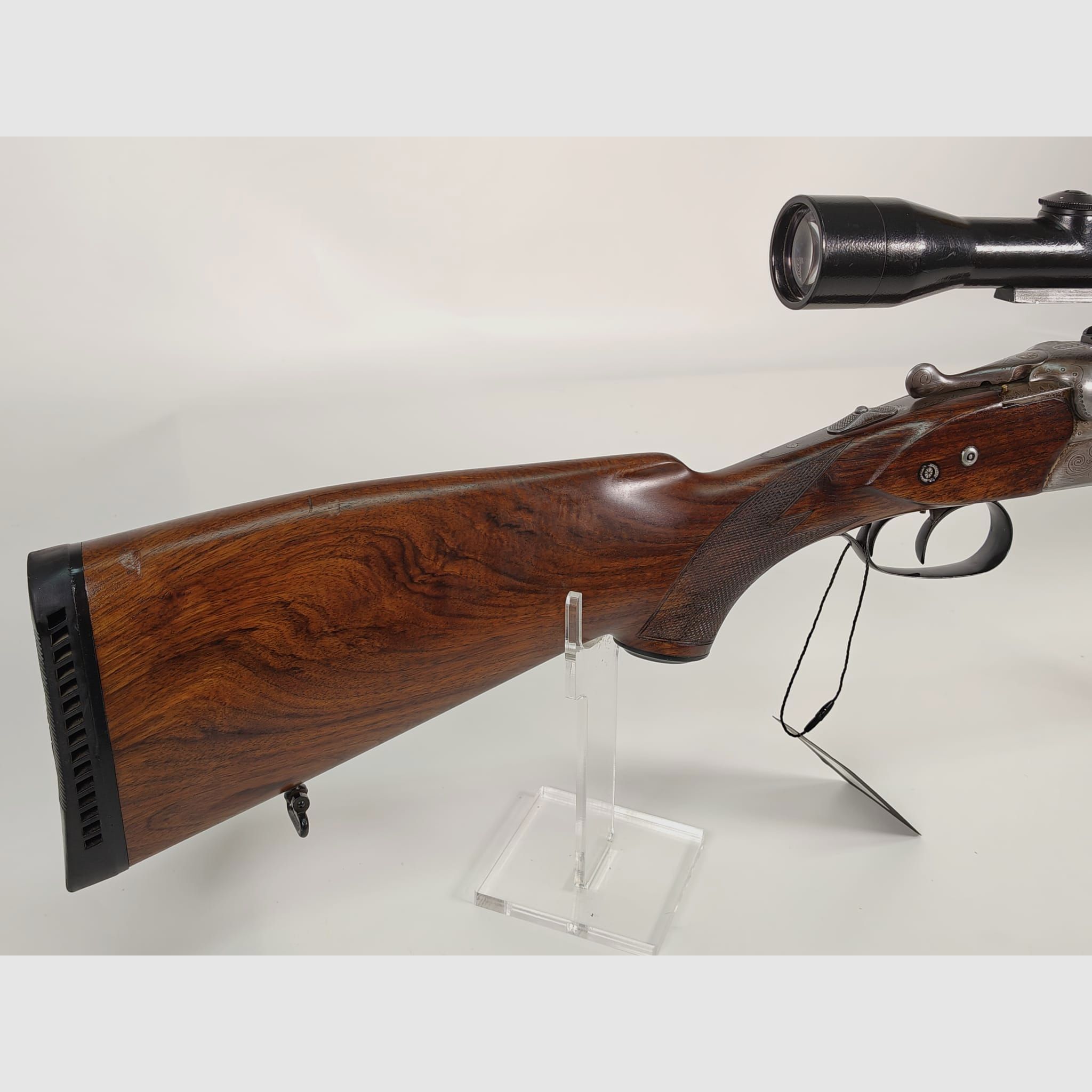 Merkel Drilling 7x57R, 12/70 e .22 Hornet Einstecklauf VVV incl. Zeiss Ziel-4, immagine 6 di 9