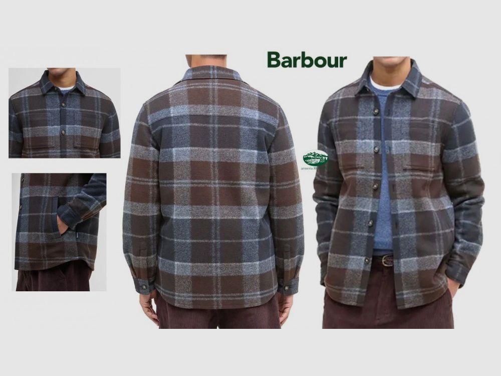 BARBOUR Overshirt Chapter kariert
