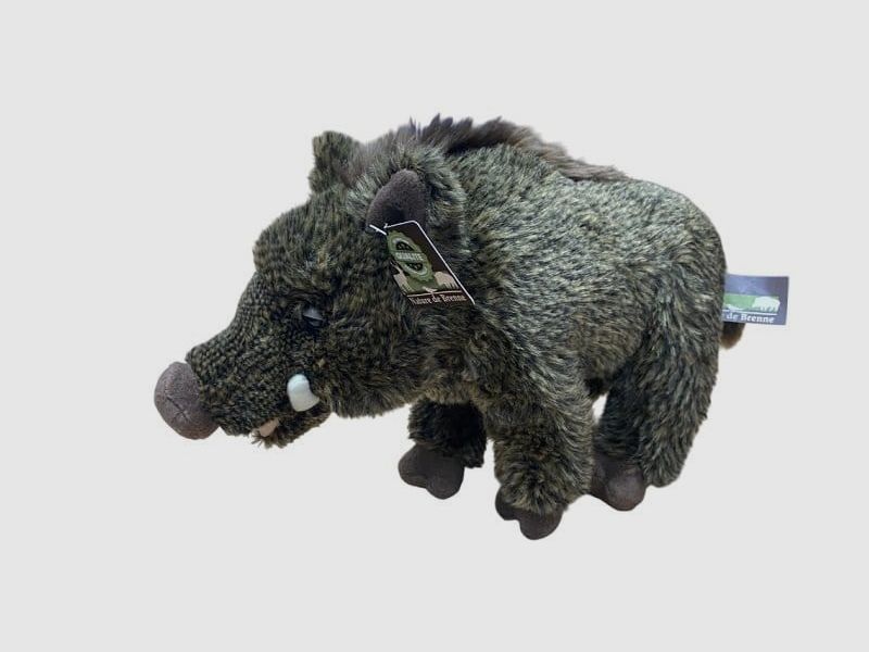LivingActive Wildschwein Kuscheltier 25 cm – Weiches Plüschtier für Kinder