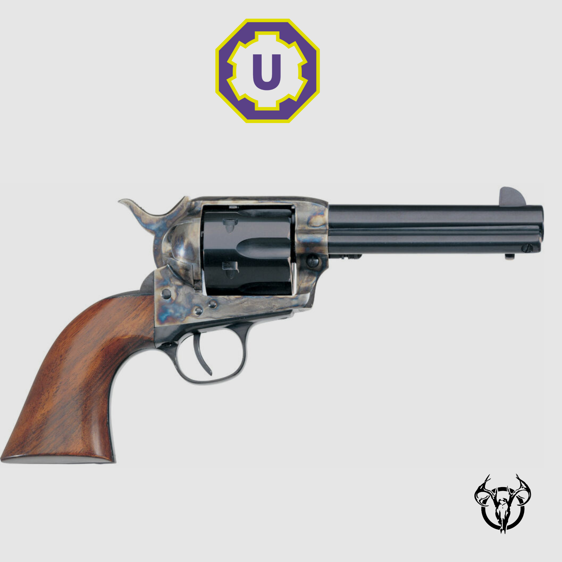 Revolver Avancarga UBERTI 1873 Cattleman Latón QD Dual Cylinder-45LC/ACP-5 1/2″, imagen 1 de 2