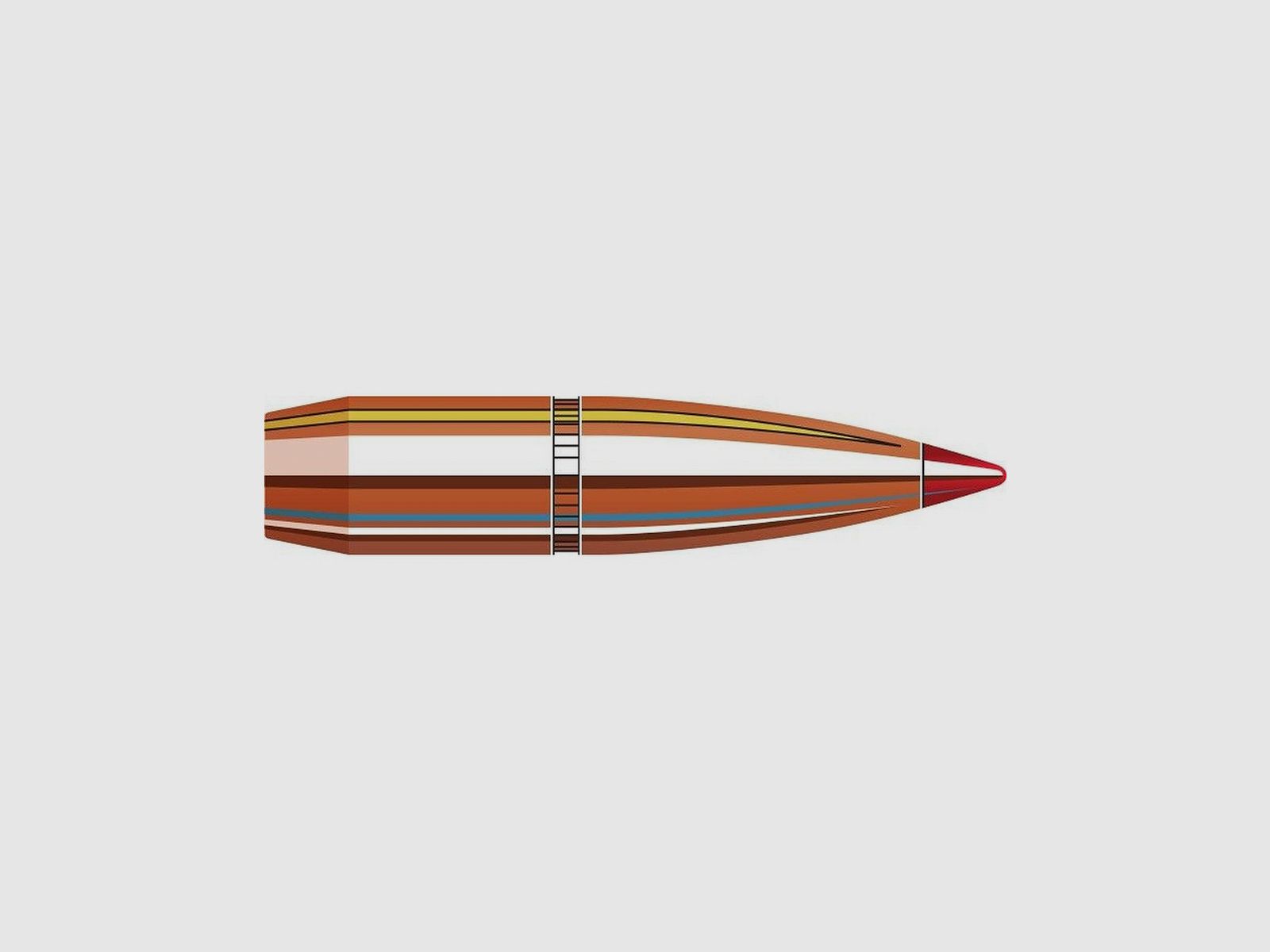 Boîte de 100 ogives Hornady 6.5MM .264 123GR SST (GREN LBC LAP) 26173