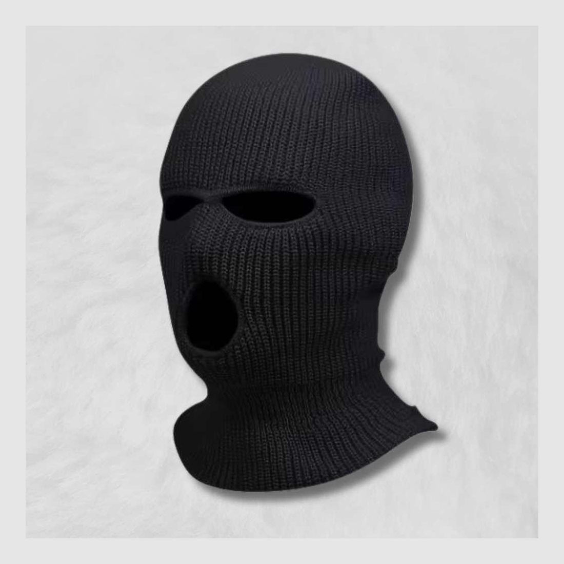 Cagoule Jack Pyke à 3 Trous Noire - Tissu Extensible - Confort et Discrétion Optimale, image 3 sur 5