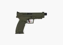 Tisas Zigana PX-9 Tactical Gen3 OR Pistole Kal. 9mm Para, 18 Schuss SIG P226 Magazine, 5,1" Gewindelauf, OD Grün
