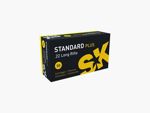 Munitie 22 LR SK Standard Plus doos van 50 stuks