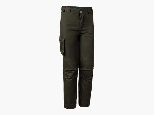 Pantalon de voyage pour enfants - Vert fusil - Taille enfant : 116