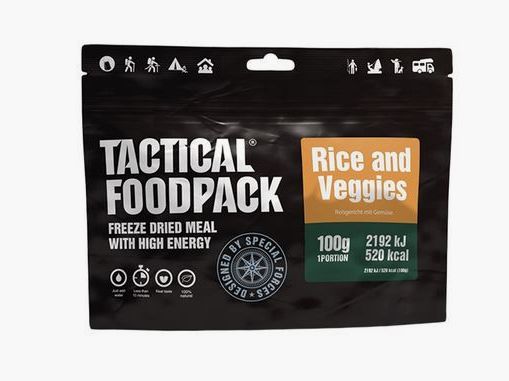 TACTICAL FOODPACK - RICE AND VEGGIES