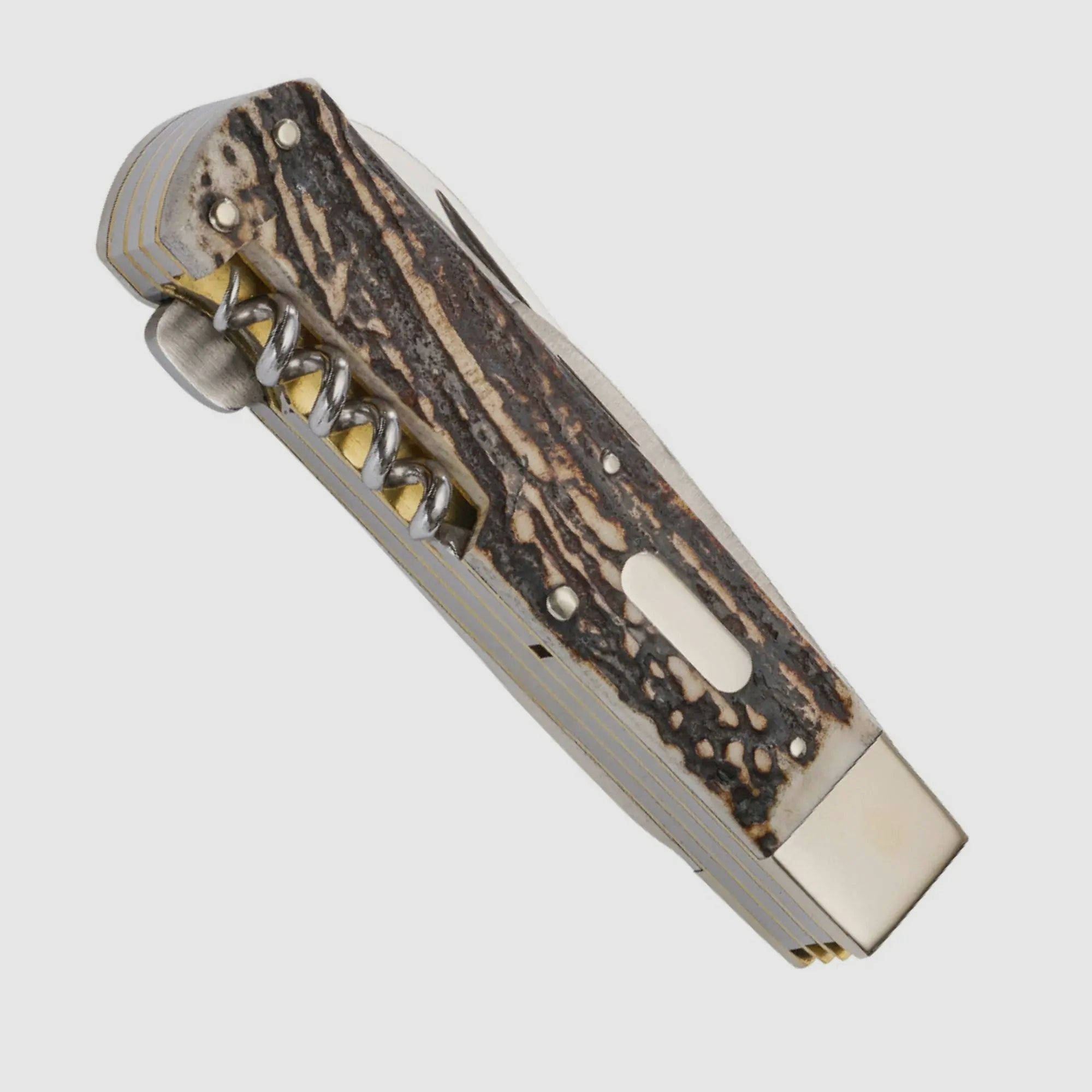 Couteau de poche de chasse PUMA 4 pièces édition FAOS "Cerf"