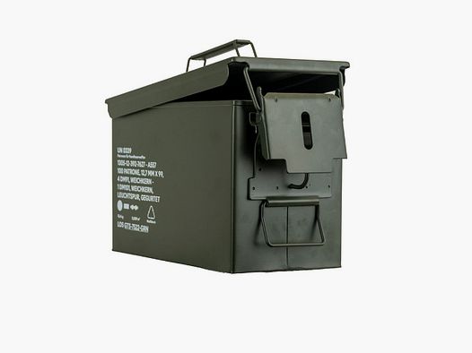 German Tactical Systems Munitionskoffer BW Munitionskiste - NATO Größe 2 (12.7 mm / .50 Cal)