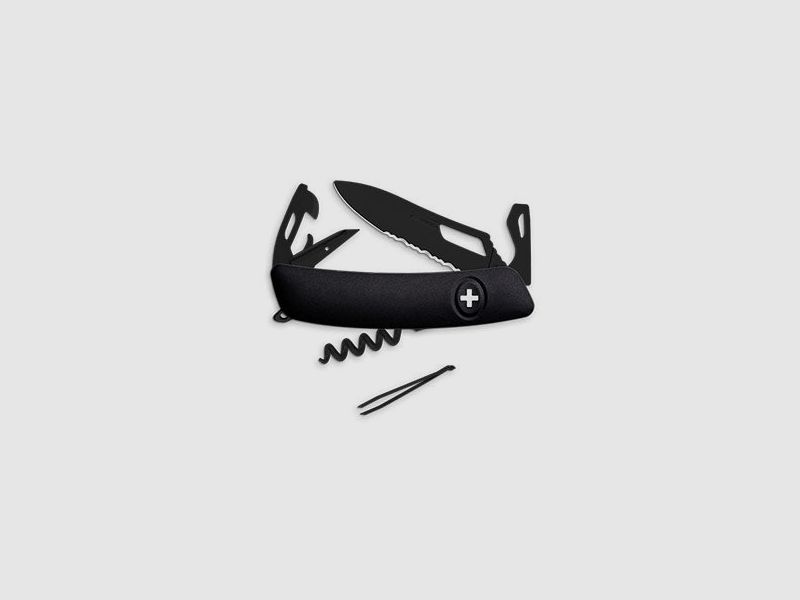 Swiza SHO3 Allblack Messer, Bild 2 von 3