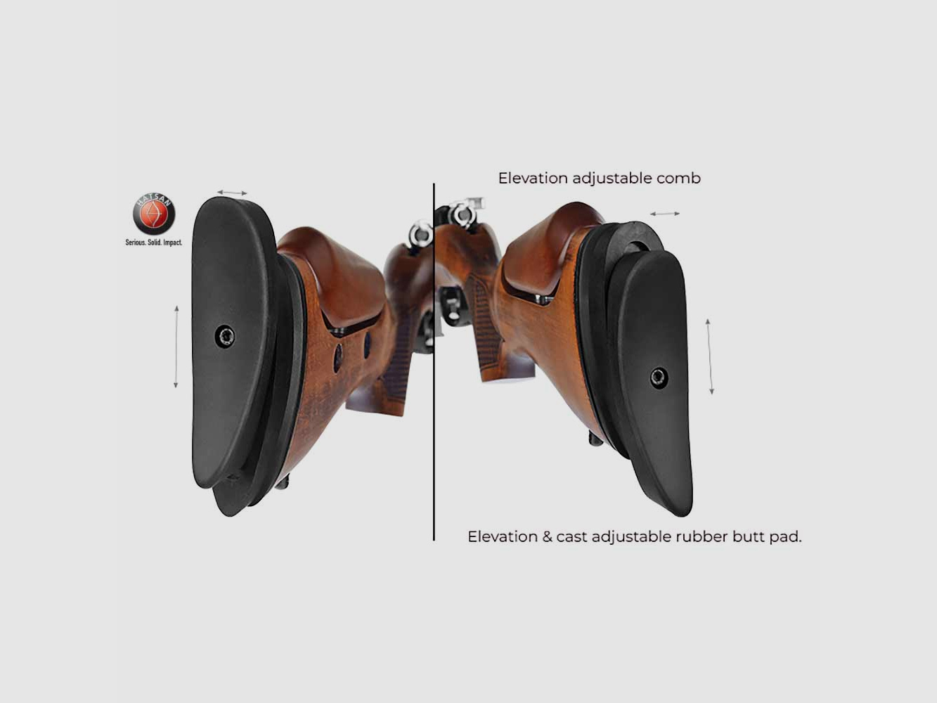 HATSAN ESCORT WOOD ELITE LL 22” .22lr black