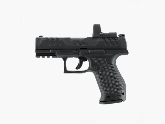PISTOLA CO2 – UMAREX – WALTHER PDP COMPACT 4″ BLK Set | 4.5 mm (.177) BB, CO₂, < 3.0 J