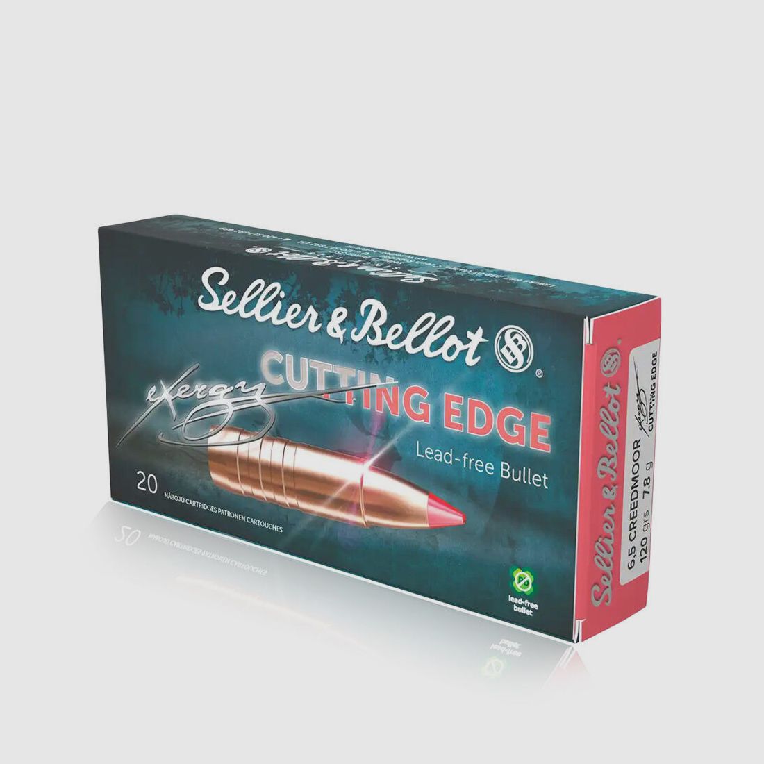 Sellier & Bellot Exergy Edge 120 grs 20 Stk 6,5Creedmoor