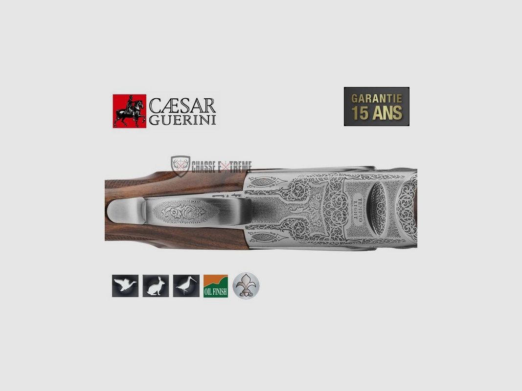 Geweer CAESAR GUERINI Tempio Staal kal. 20/76 68cm, afbeelding 2 van 3
