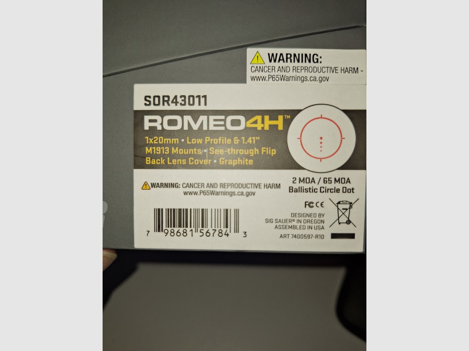 SIGSAUER Romeo 4H - red dot sight