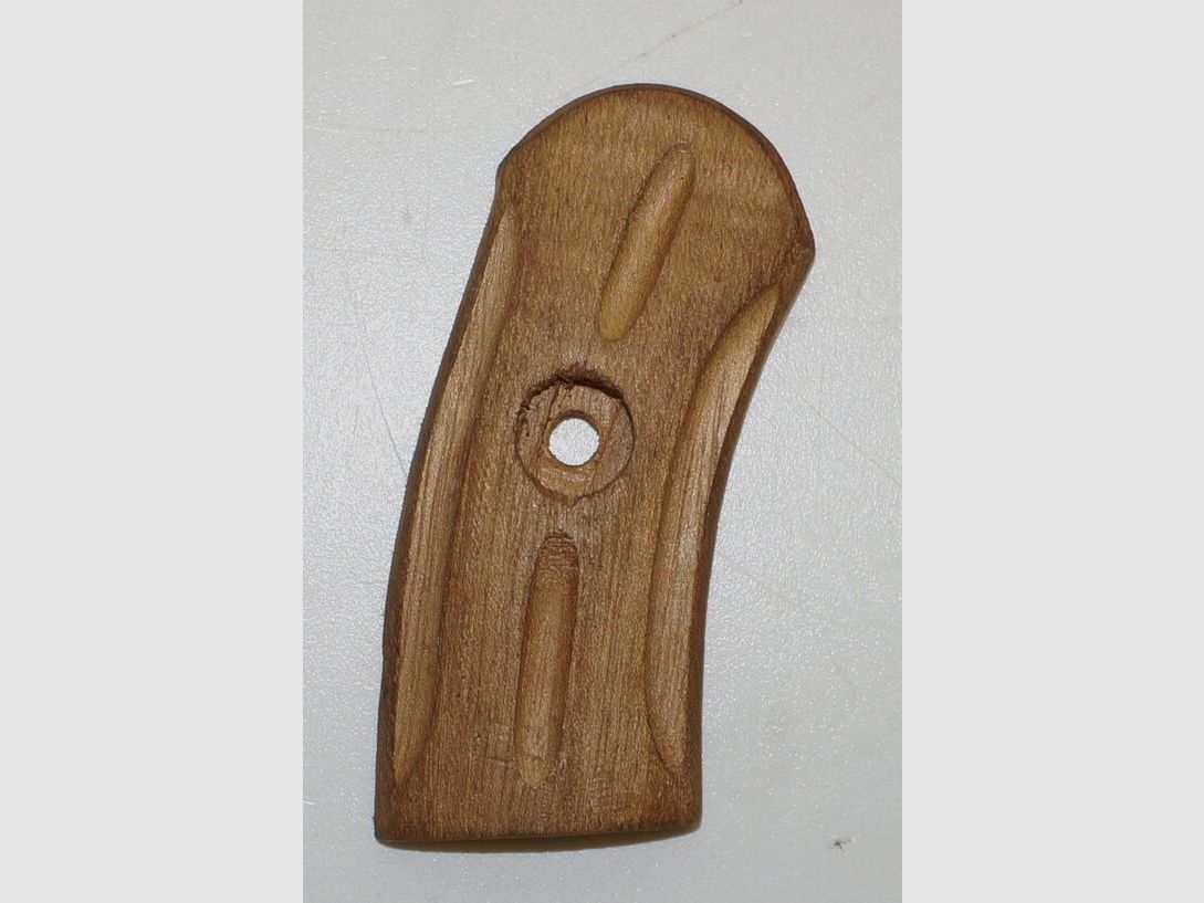 Manico in legno destro usato per revolver d'ordinanza svizzero 1882