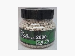 Combat Zone Basic BB 6mm, - 0,20g/blanc/2000pcs