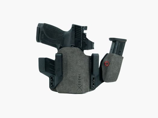 Incog X Holster S&W M&P M2.0 Compact Light w/Mag Caddy (Grey) - Haley Strategic/Safariland