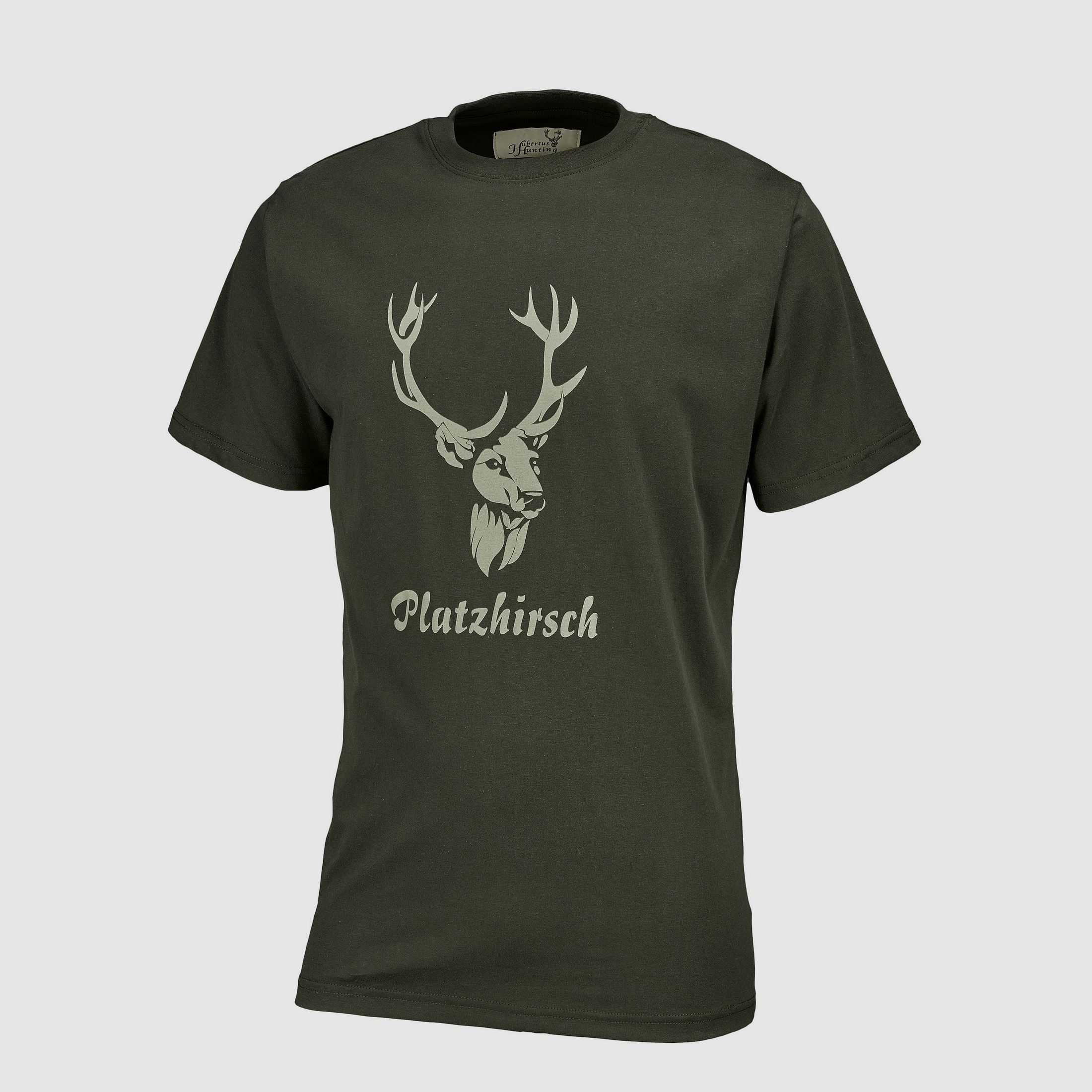 Hubertus Herren-T-Shirt Platzhirsch
