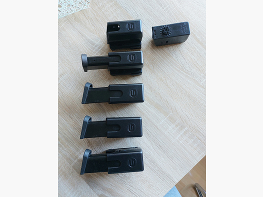 4 CZ Magazine 45 ACP plus Halter 5X