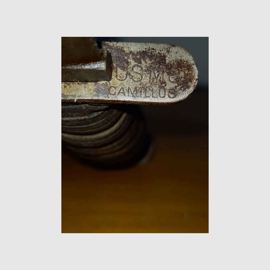 Couteau de tranchée WKII US.M3/Kampfmesser avec étui US.M8