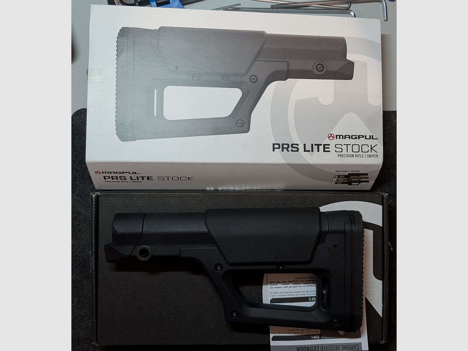 Magpul AR-15: Buttstock Magpul PRS Lite Polymer Schaft