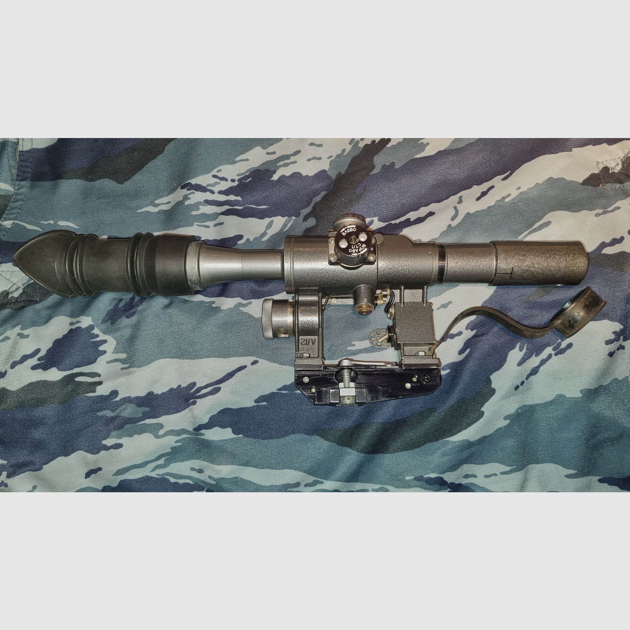 Telescopio belorusso BelOMO POSP 6x24 (PSO-1) per SVD Dragunow & AK Kalaschnikow SAIGA / Russia / Unione Sovietica / URSS