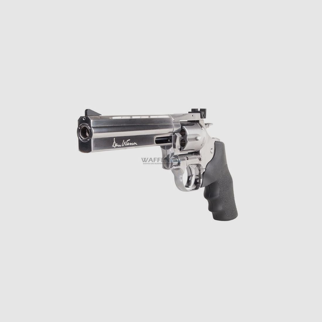 Dan Wesson 715 6 inch Silver CO2 Revolver 4.5 mm Steel Balls