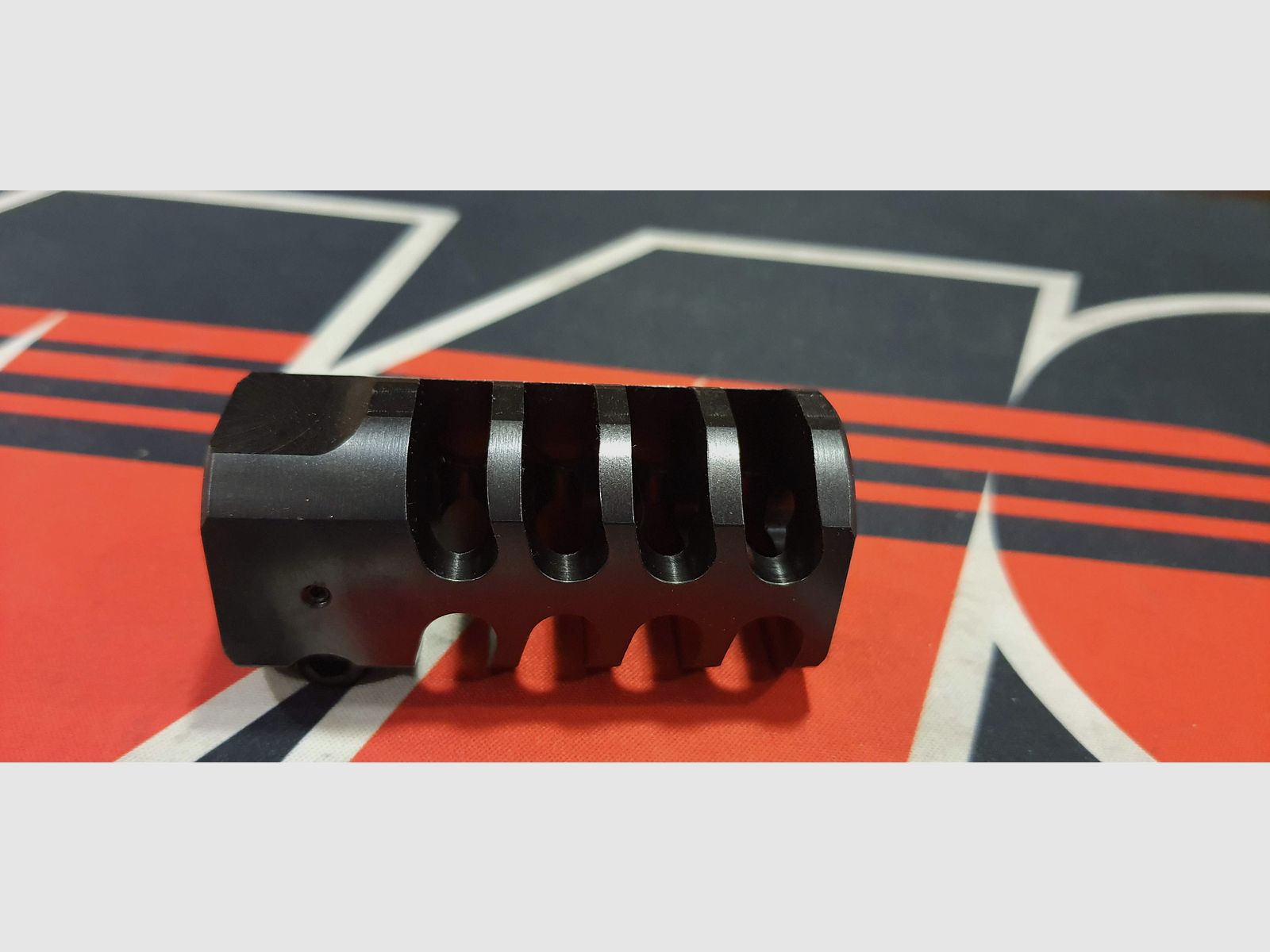 Janczewski Olsztyn recoil compensator mod. TACTICAL - Sabatti / Savage / HOWA / BERGARA / SAKO / TIKKA / SIG SAUER - 5/8x24, image 3 of 4