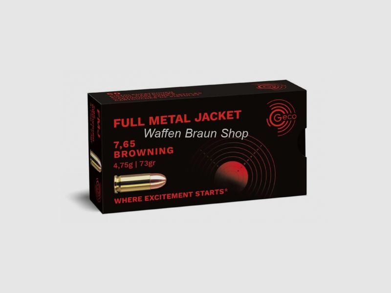 GECO PATR 7,65 Browning VMR 50 STK