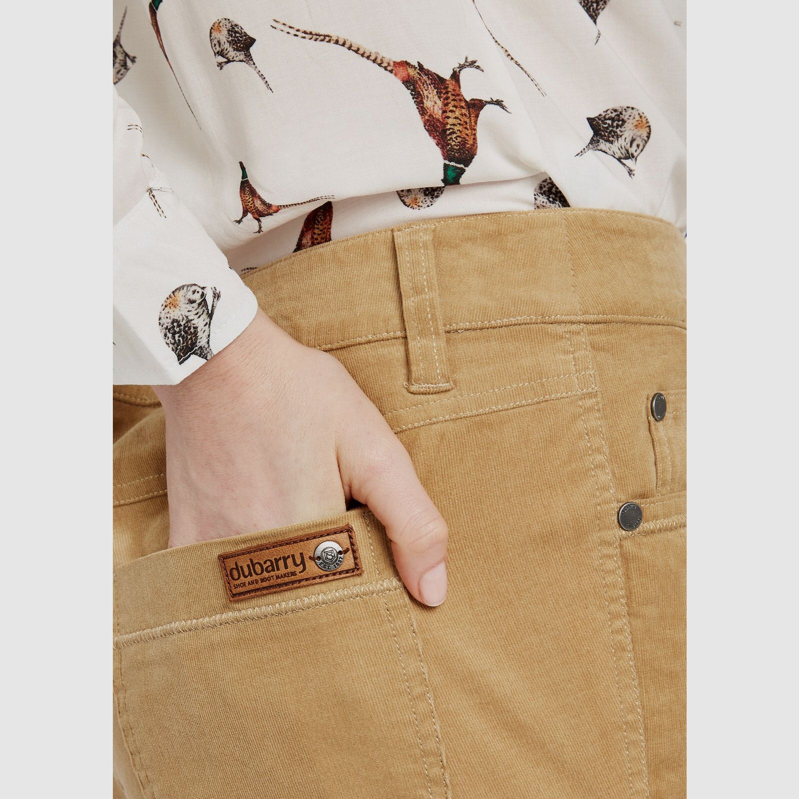 Dubarry of Ireland Cordhose Honeysuckle camel