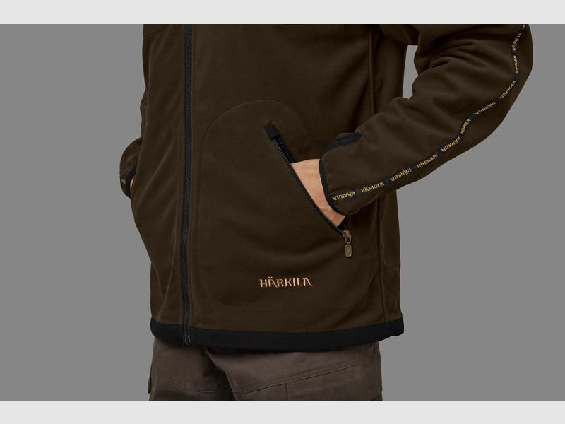 Härkila Kamko Wende-Fleecejacke camouflage - Limited Edition