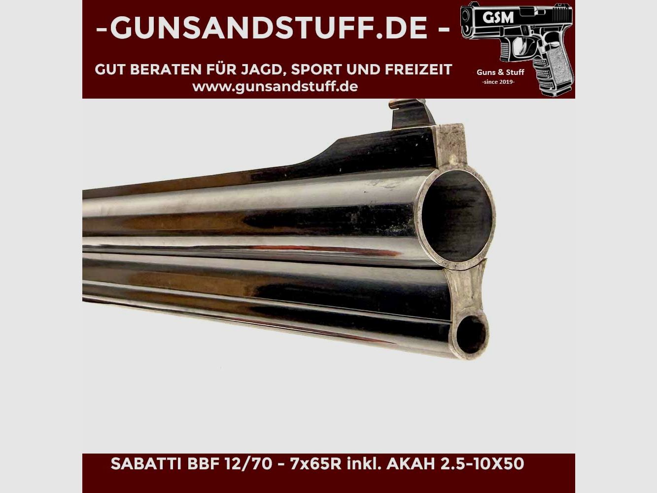 SABATTI BBF 12/70 – 7x65R inkl. AKAH 2.5-10×50, Bild 3 von 3