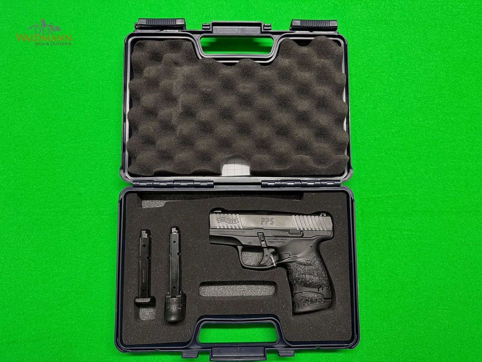 Walther PPS 9mm x19 Pistole inkl. Koffer