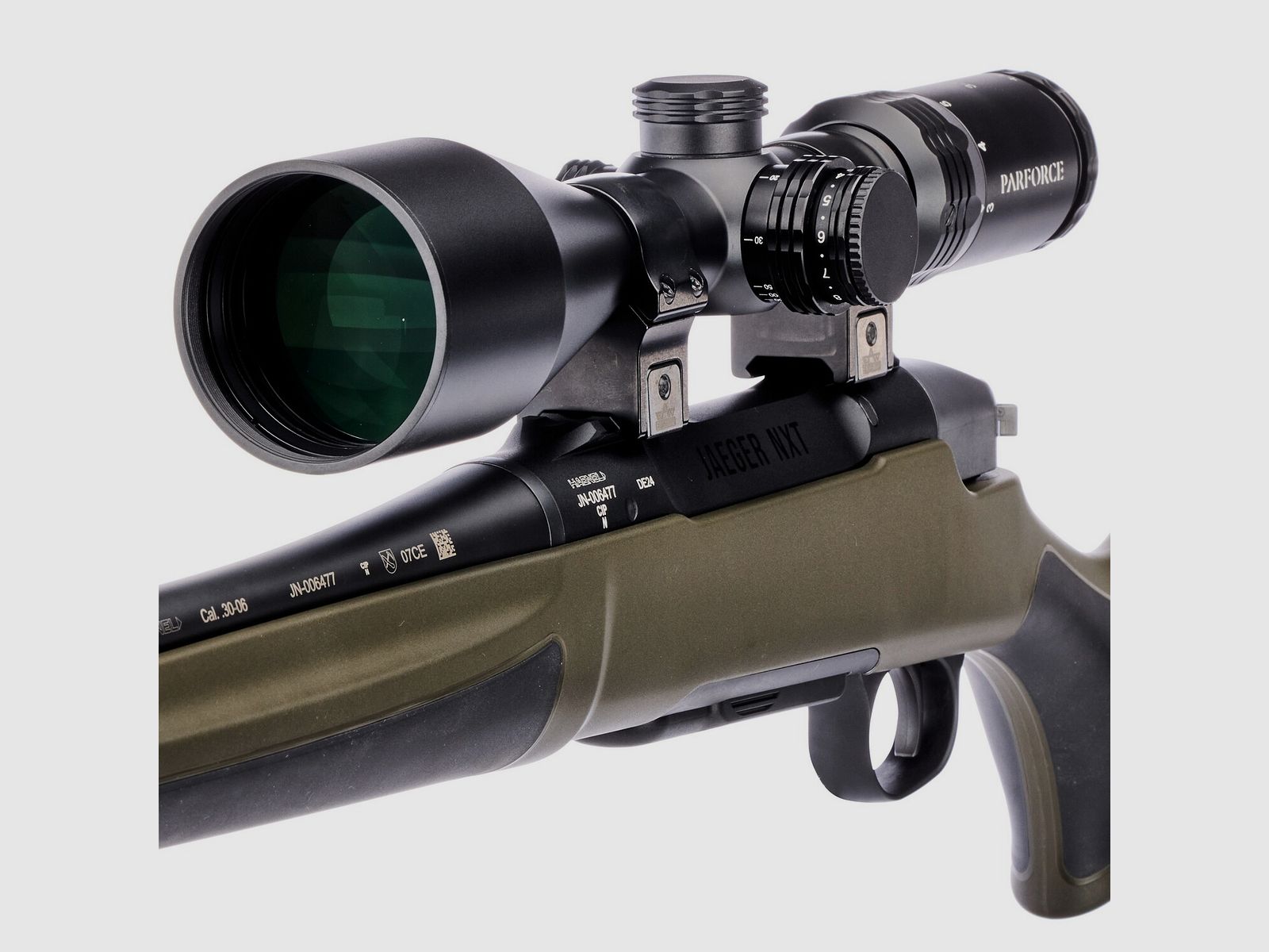 Haenel Komplettangebot NXT Composite mit Parforce PZ1 1-4x24, Kal. .30-06 Spr.