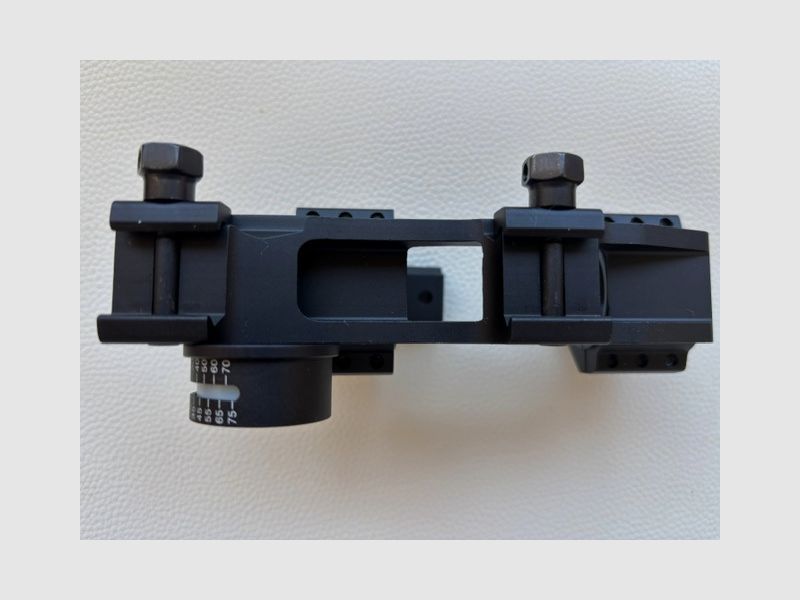 Tijdwise Blockmontage met libelle & hellingsmeter (30mm / 25,4mm) – NIEUW - Topprijs zonder OVP