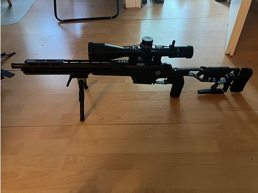 PRS- / Long Range Custom Büchse .22lr - Bergara B14R + MDT ESS + Arca  + Triggertech + Ulfhednar - YouTube Star !