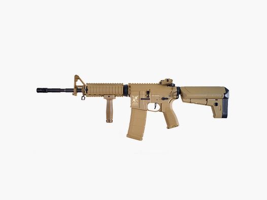 AR15 RIS CHARLIE Tan S-AEG Airsoft Rifle Free from 18 Years | Delta Armory