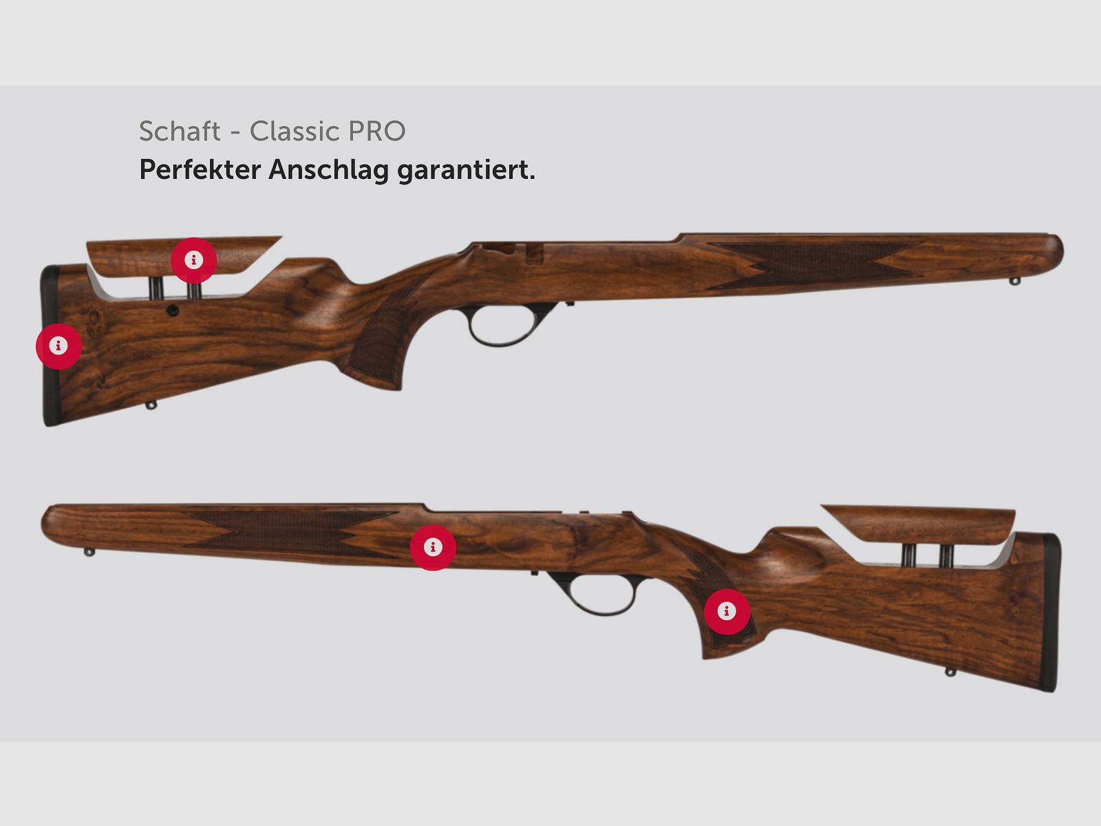 J.G. Anschütz 1782L D G-15x1 Classic PRO Kaliber .308 Win. Repetierbüchse 470mm Linkssystem