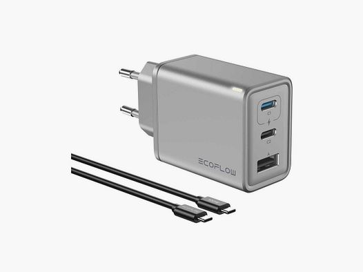Schnellladegerät 65 W mit 100 W Kabel - Ecoflow
