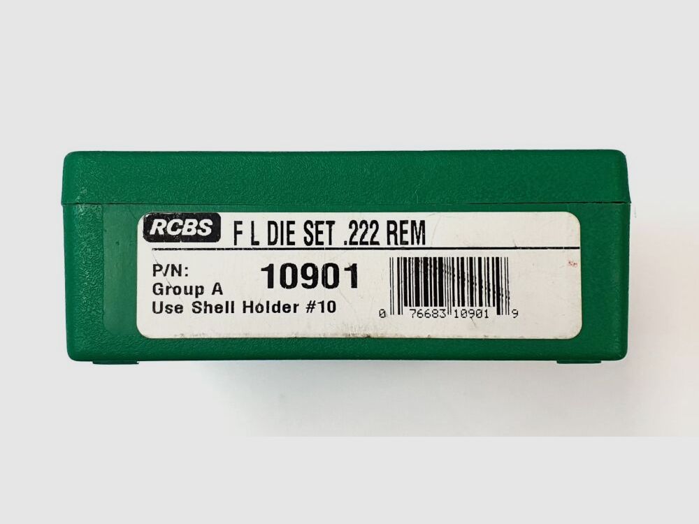 RCBS Reloader Special Full Length Die Set, .222 Rem, immagine 2 di 6
