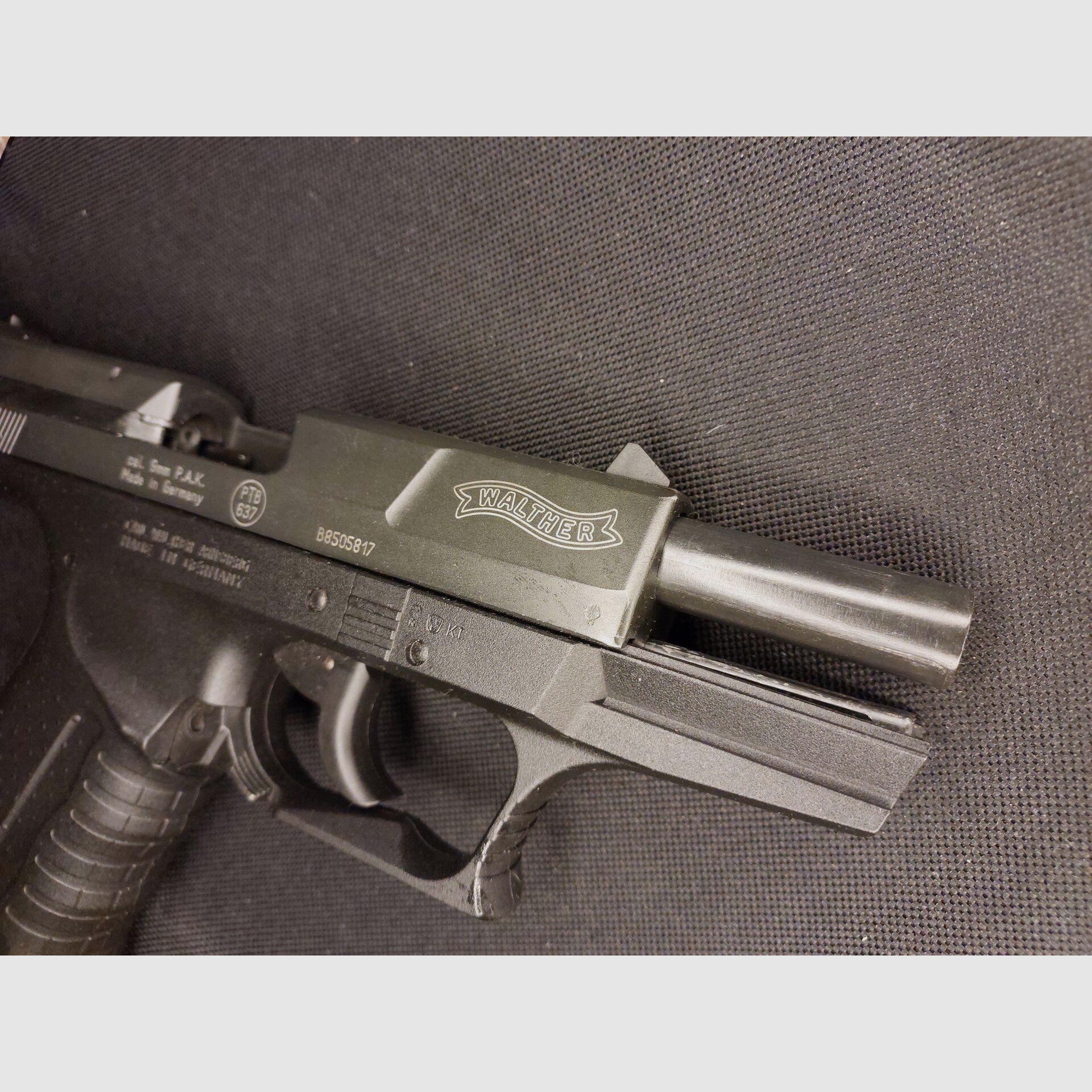 Walther P99 Schreckschuss Pistole 9mm P.A.K. (PTB 637) P 99