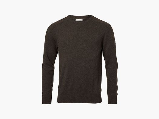 Chevalier Milford O-Neck Wool Pullover Men Antler Brown M