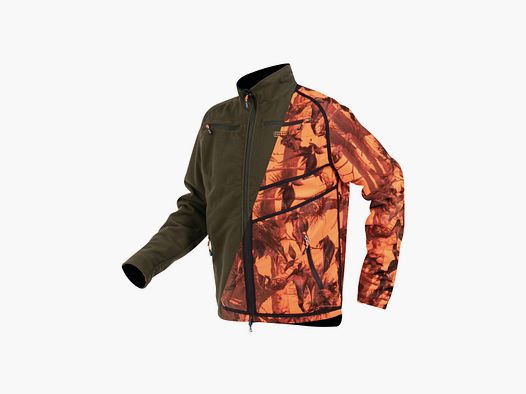 Hart Sosbun-O Jacke grün / orange warntarn