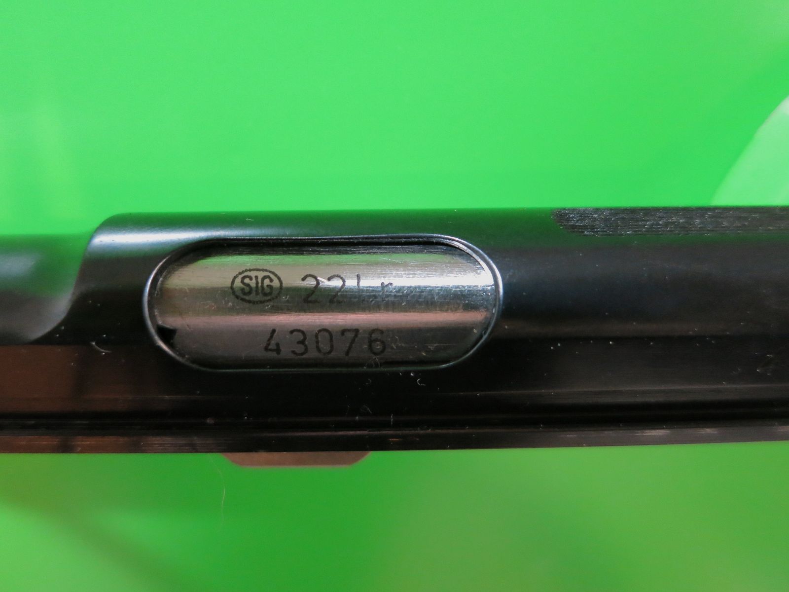 Wechselsystem Pistole SIG P210, Pistole 49 Kal. 22 lfb      #45-
