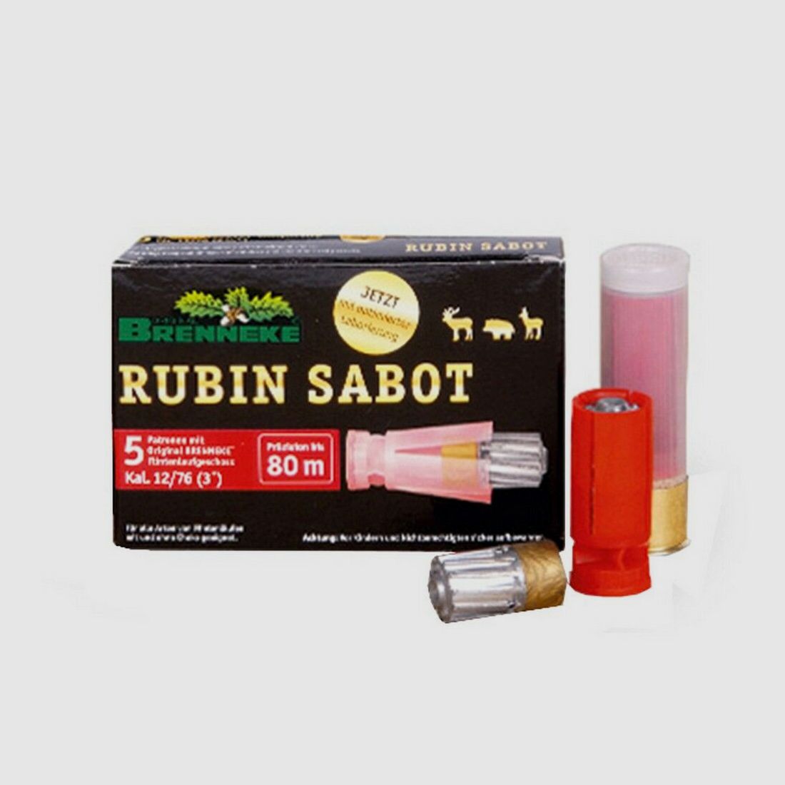 Brenneke 28g Rubin Sabot 5STK 12/76