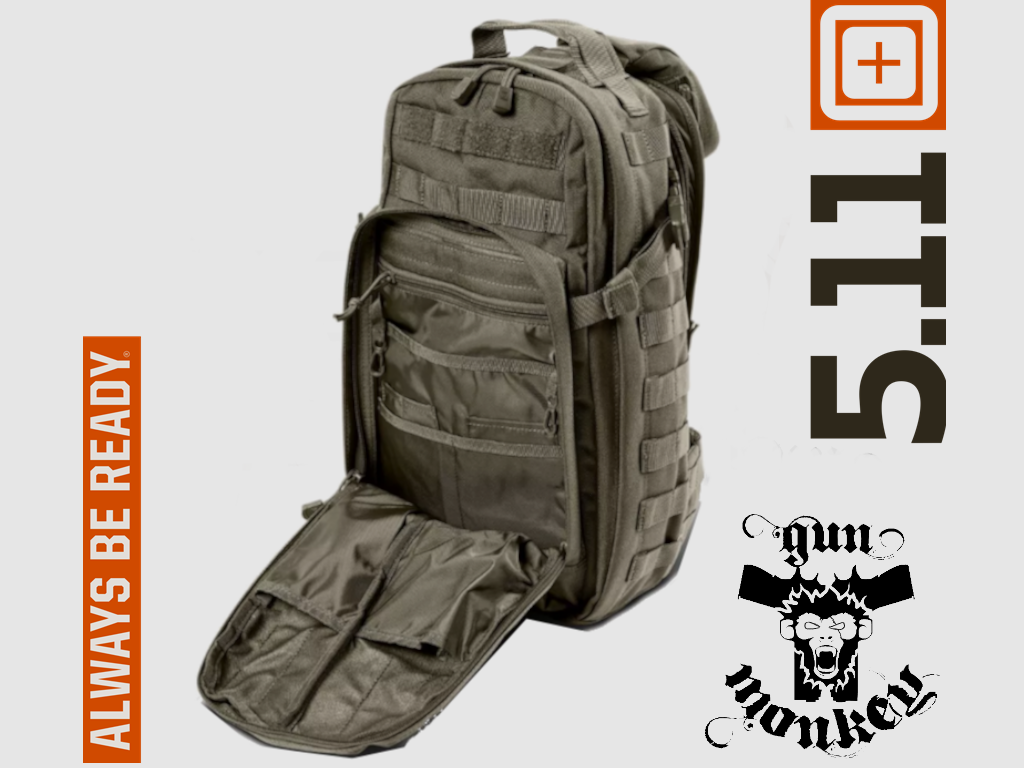 5.11 Rush Moab 10 bolsa mochila, color 186: Ranger Green (56964), imagen 3 de 5