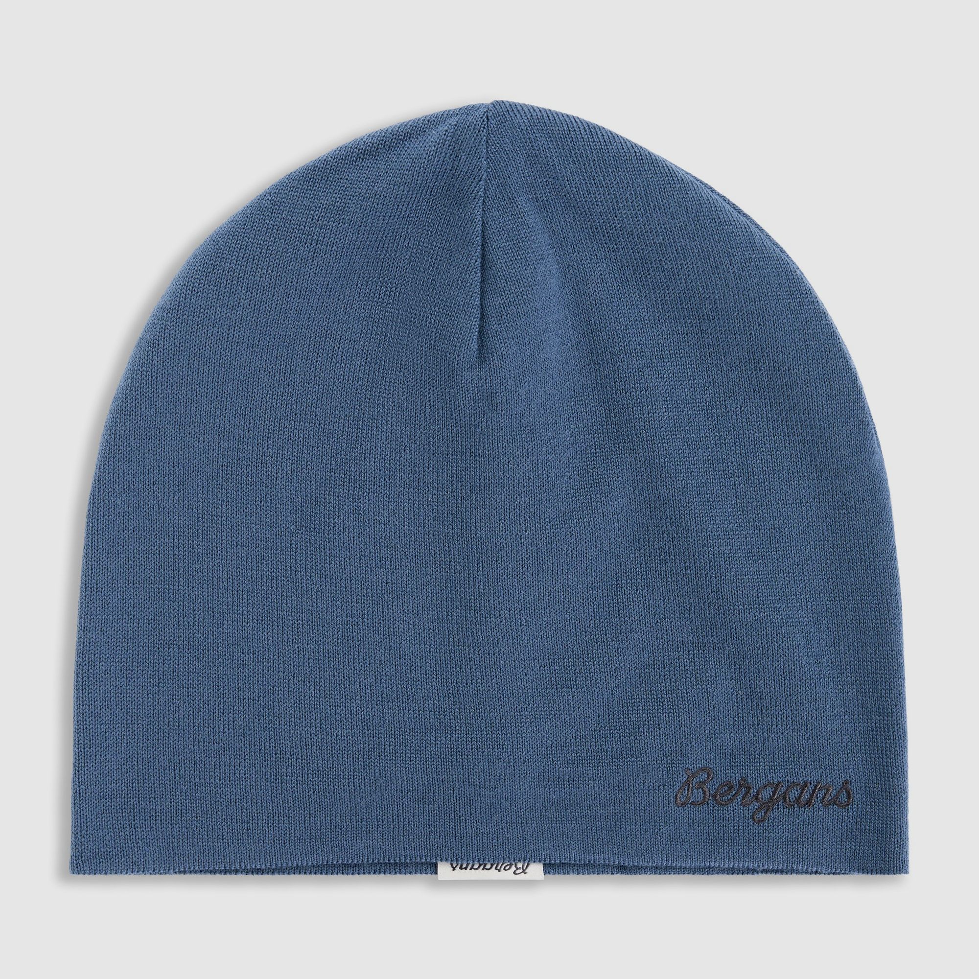Bergans Allround Thin Merino Beanie Granite Blue One Size
