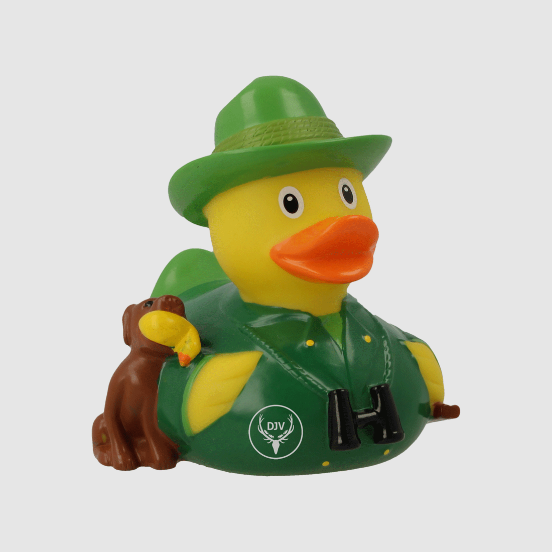 Quietscheente Lilalu "Jäger"